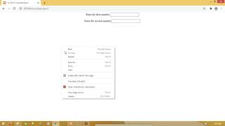 PHP APPLICATION TO ADD TWO NUMBERS | PHP PROGRAMMING COURSE | DATACOM IT INSTITUTE