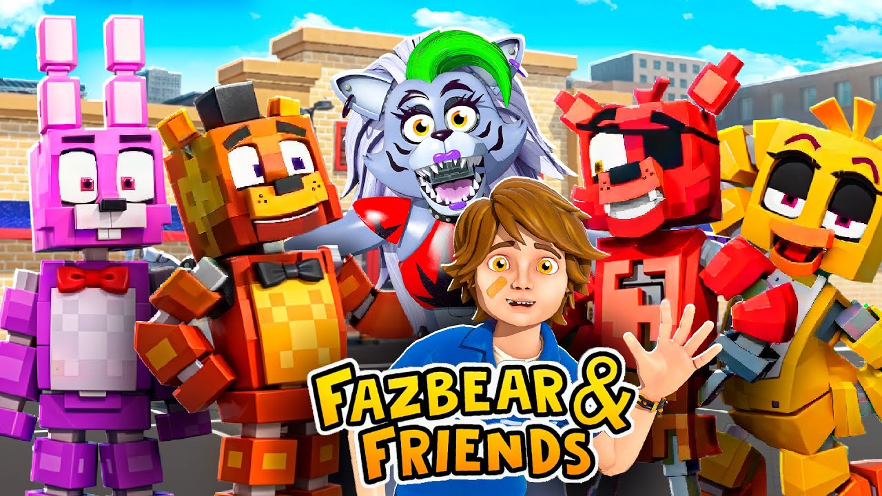 FAZBEAR AND FRIENDS Season 1 | REACT with Roxanne Wolf and Gregory