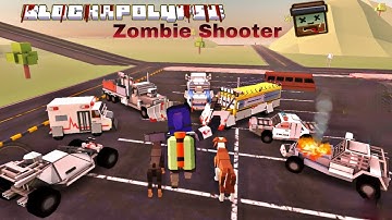 BLOCKAPOLYPSE Zombie City: Survivors arranged a big Escape to leave the Country with the New Plane