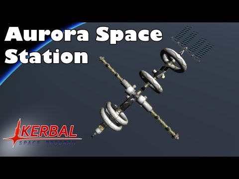 Kerbal Space Program - Laythe space station
