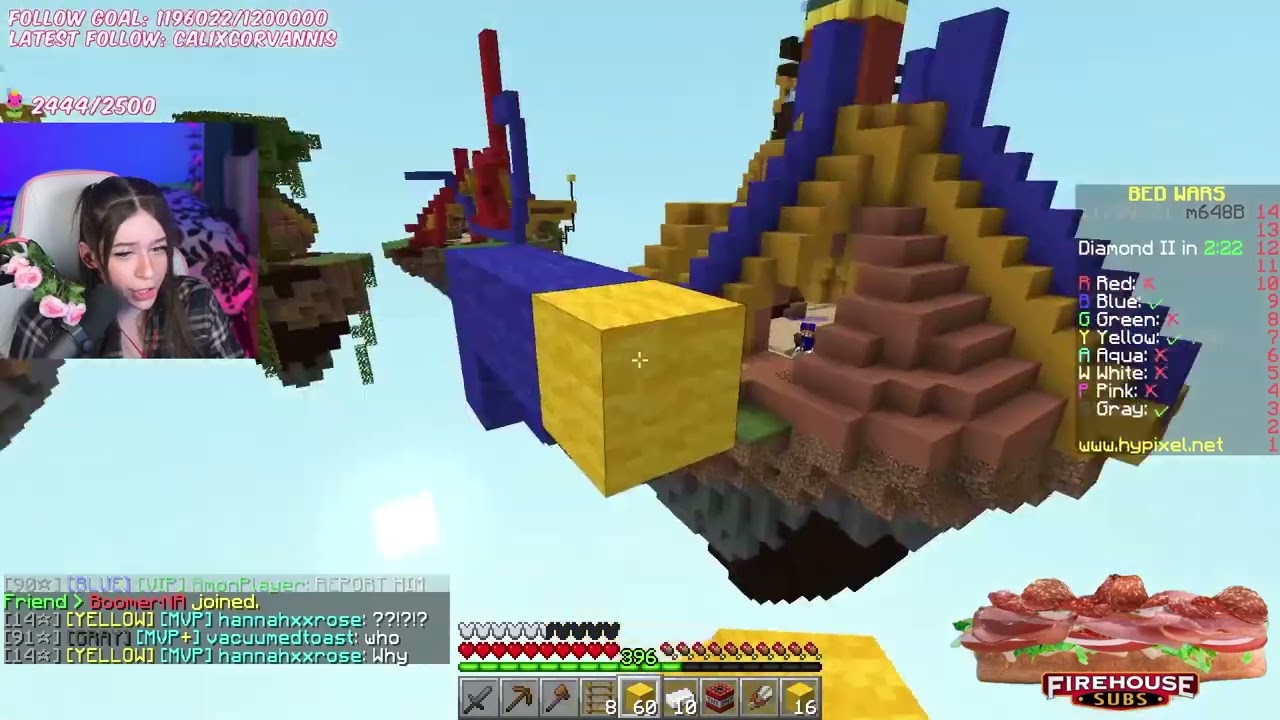 HANNAH GETTING HACKUSATED!