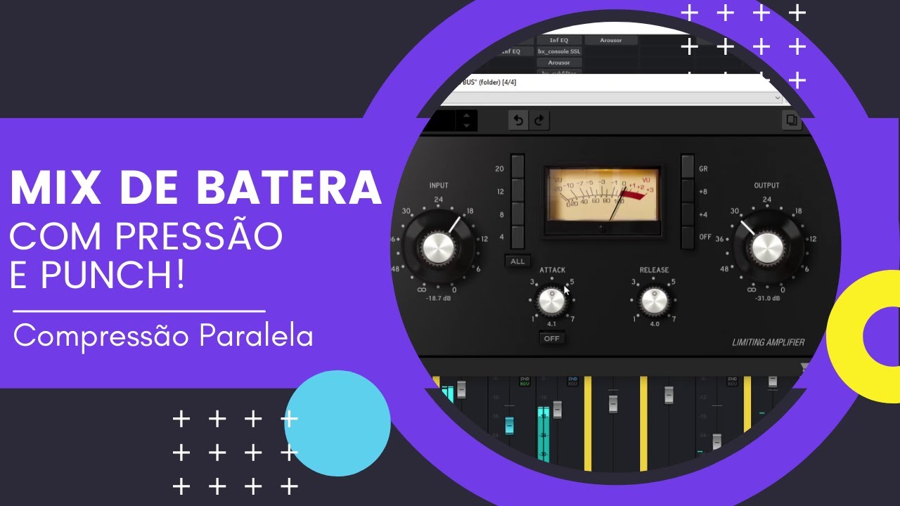 TRAGA PRESSÃO NA SUA MIX DE BATERIA! | COMPRESSÃO PARALELA