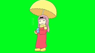 Anime Green Screen:  Kaguya-sama: Love Is War  - Chika