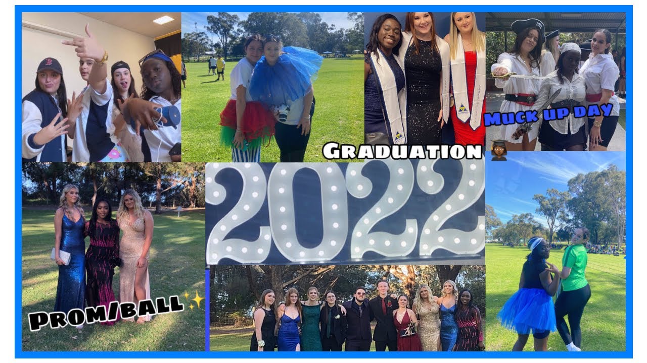 Last Month of school senior year 2022||Muck up day||prom||graduation ...