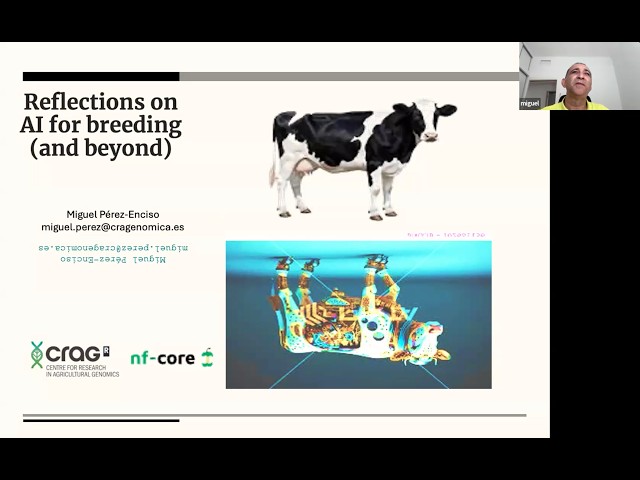 Thumbnail for nf-core/animal-genomics: Miguel Pérez-Enciso