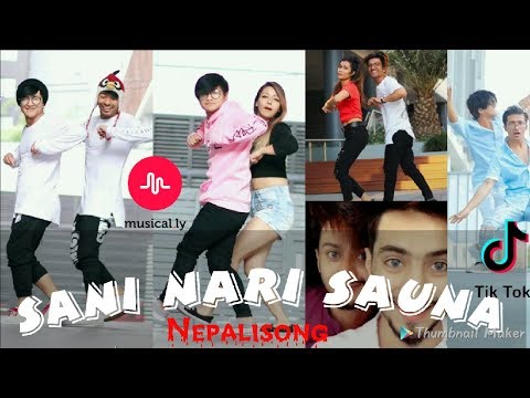 Sani Nari Sauna - DANCE COMPILATION Tik Tok | Nepali Songs | Hasnain, Aashika, Faisu, Bijju