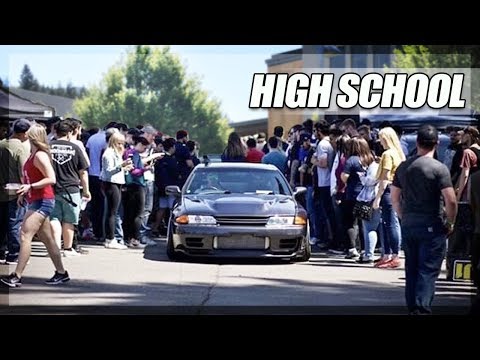 I Took My Skyline GT R To My Last Day Of High School