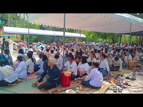 ถ่ายทอดสดล่าสุดพระอาจารย์ลินคนมานับหมื่น1/6/67