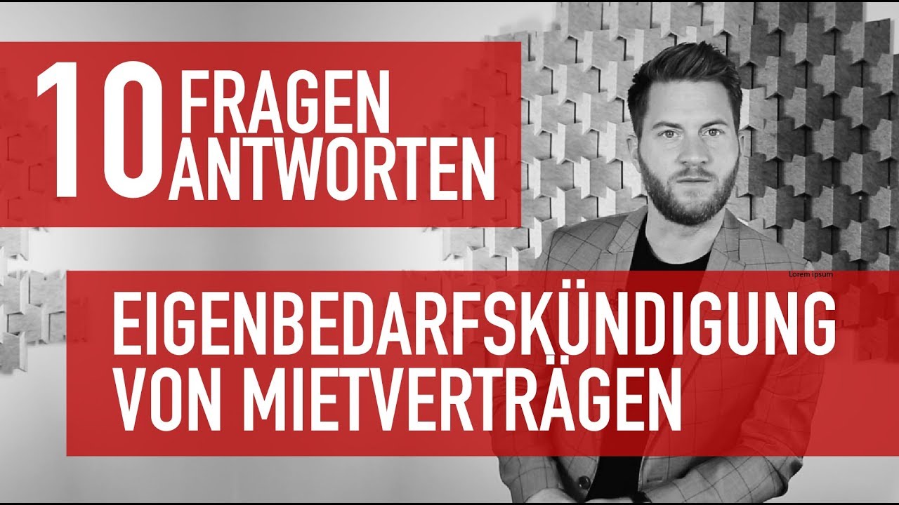 Eigenbedarfskundigung Vorraussetzungen Widerspruchsrechte Muster Eigenbedarfskundigung Vorraussetzungen Widerspruchsrechte Muster