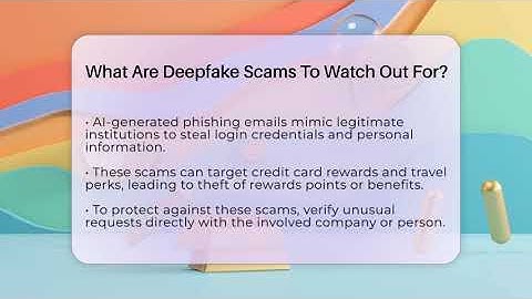 What Are Deepfake Scams To Watch Out For? - Points and Perks Channel