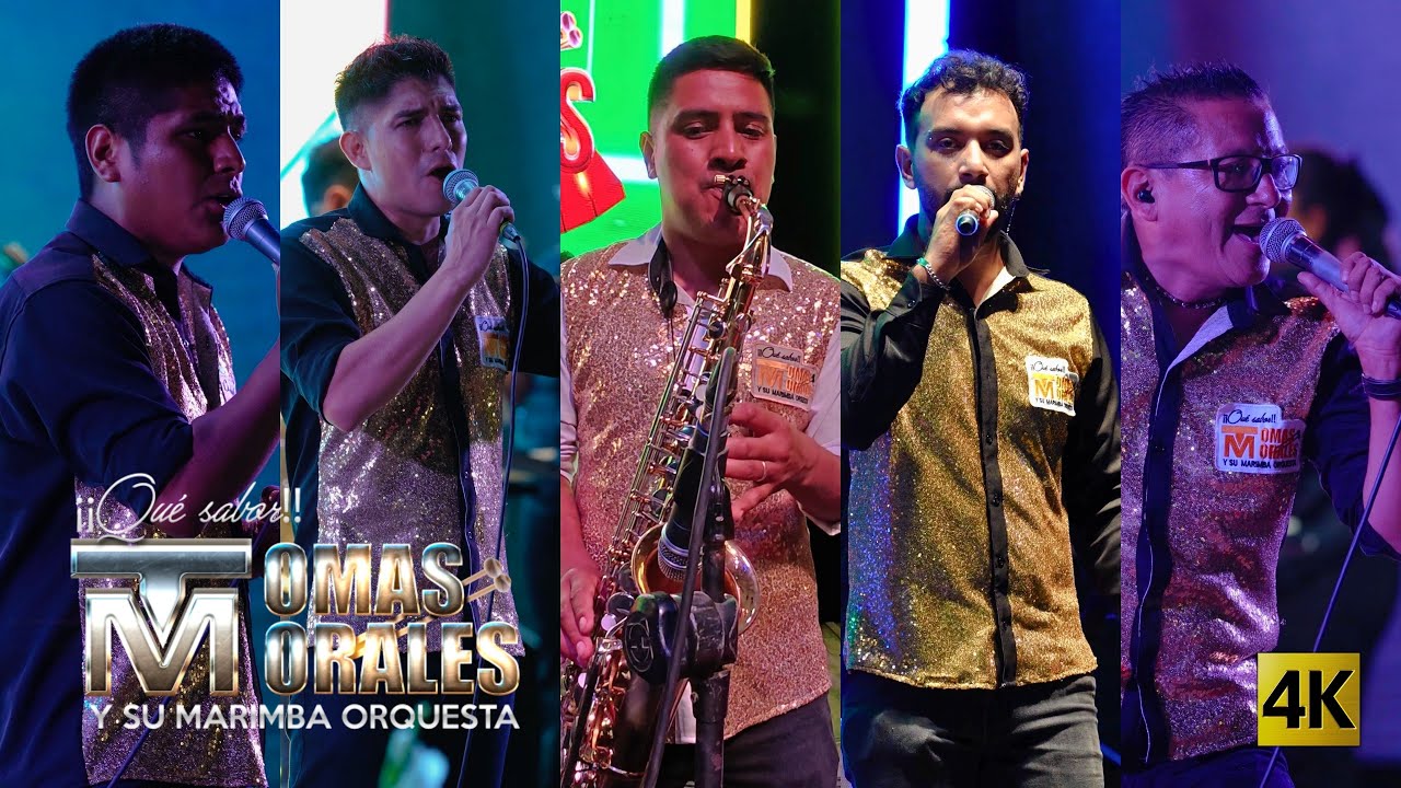 Tomas Morales y su Marimba Orquesta  -  Indomables Con La Musica 4K