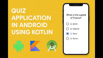 Quiz App in Android Studio using Kotlin + Firebase | Internship Project | Android Development