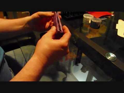 making a universal pen blank mold with easy mold silicone putty wmv