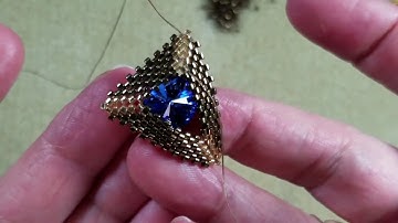 Peyote Triangle Bezel Part 1
