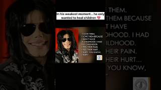 May 10, 2009: Michael Jackson’s Emotional Recording About Children 💔