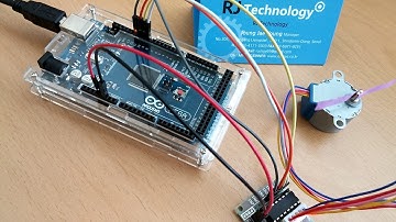 Arduino Mega2560 로 ULN2003 드라이버를 사용해 5V 스테핑 모터(28BYJ-48)  구동시키기