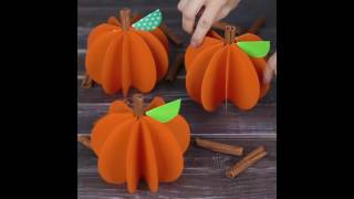 paper pumpkins