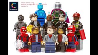 Stop Motion Lego Build - 76130 Stark Jet And The Drone Attack