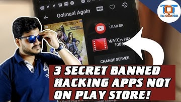 3 SECRET BANNED HACKING APPS NOT ON PLAY STORE!  | ANDROID APPS WITHOUT ROOT