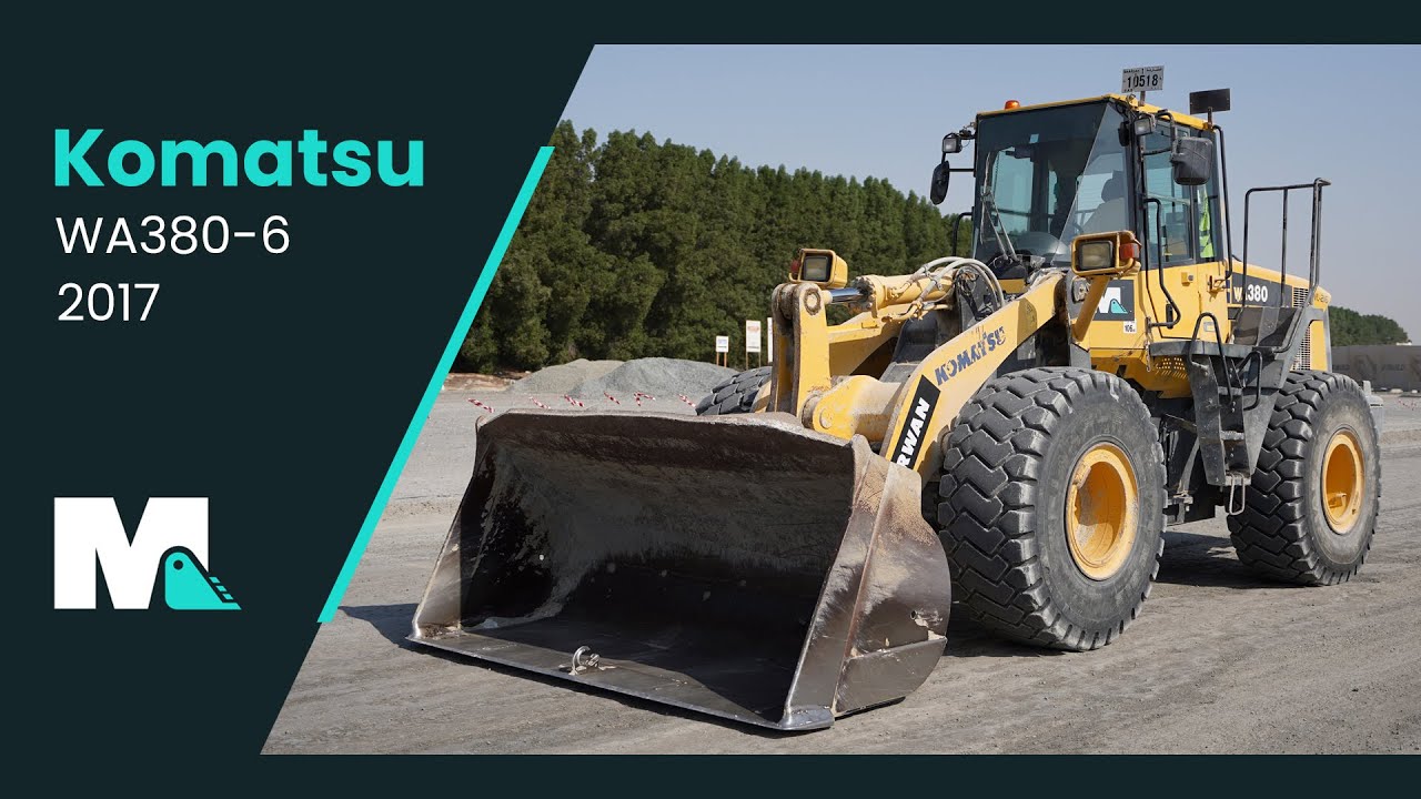 Komatsu WA380-6 Wheel Loader | 2017