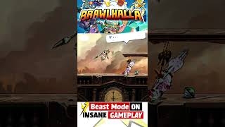 INSANE Ranked Clutch in Brawlhalla 😱 Zero to Death Finish! #brawlhalla #brawlhallaranked #ytshorts