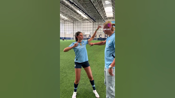 Haaland shows me how it's done