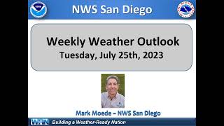 Another Week of Hot Weather in Southern California - NWS San DIego