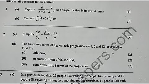 LIVE: Solving Mathematics Paper 2 | 2022 GCE | Step-by-Step to Achieve DISTINCTIONS 💯📘
