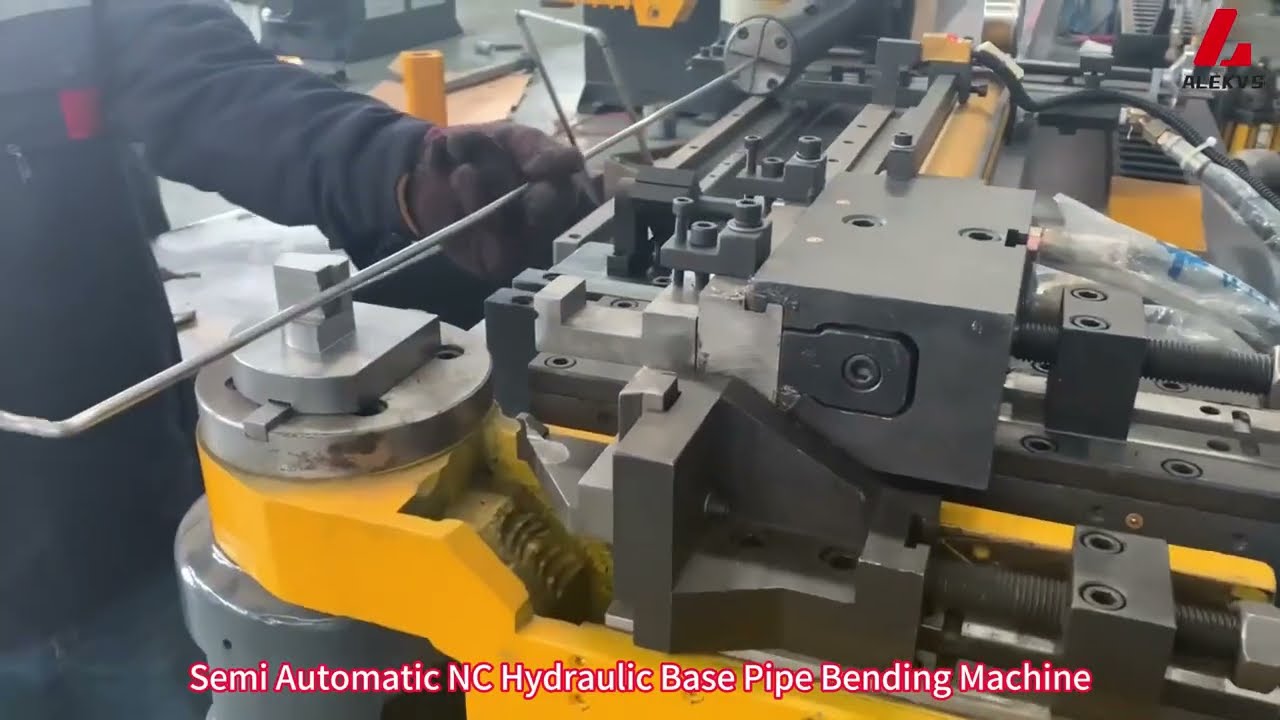 Semi Automatic NC Hydraulic Base Pipe Bending Machine  