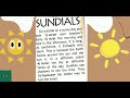 Sundials   #EnglishStream