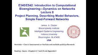 ENG340/542 Network Modeling Lecture 8, Projects, Questions about Models, Events, October 11, 2022