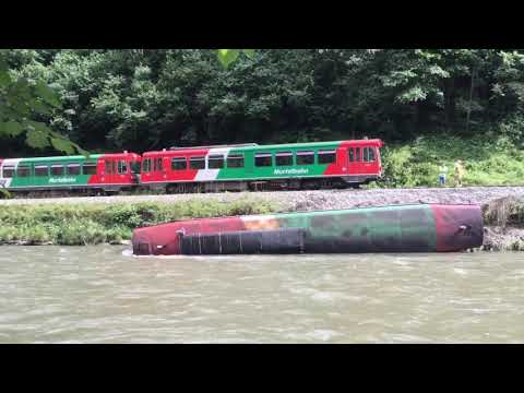 Entgleisung Murtalbahn