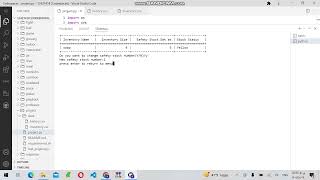 CS50P project a simple inventory management system