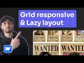 Crer une grid responsive via autofit  lazy layout  webflow tutoriel