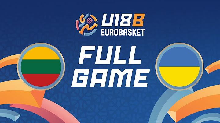 Group Phase | Lithuania v Ukraine | Full Basketball Game | FIBA U18 Women's EuroBasket 2025 Div. B