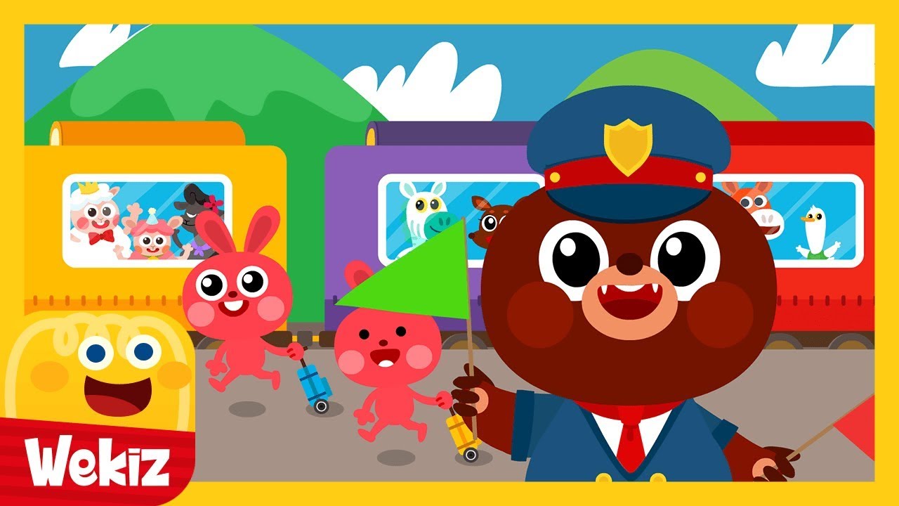 Down By The Station Wekiz Nursery Rhymes & Songs For Children YouTube
