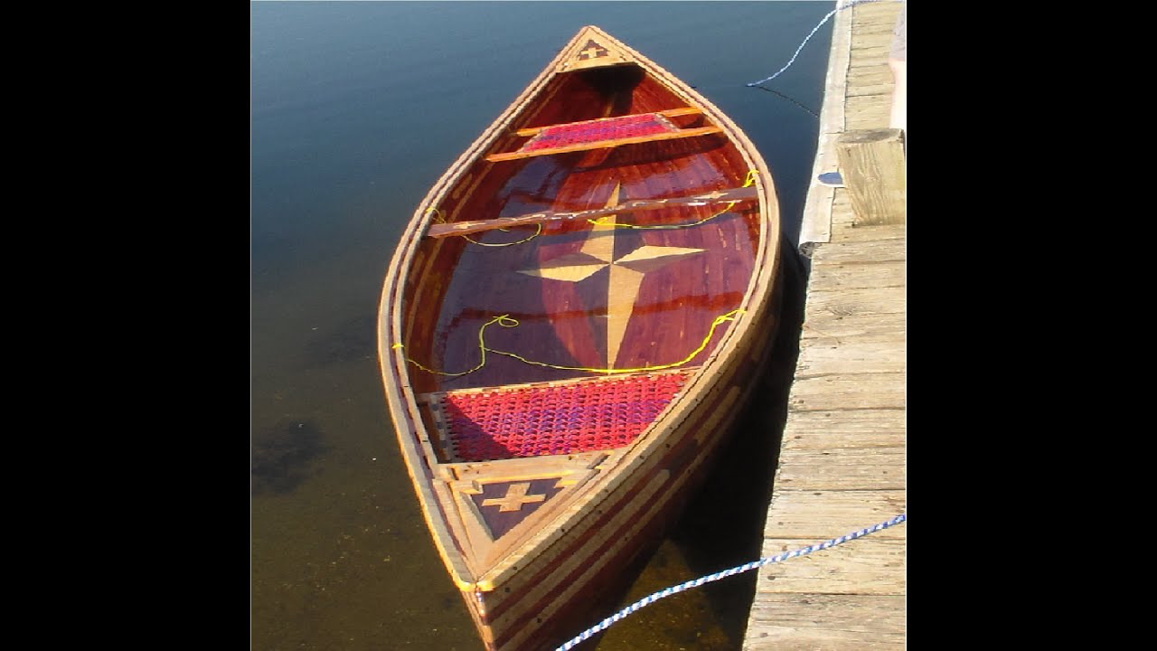 Cedar Strip Canoe Building the Wabnaki - YouTube