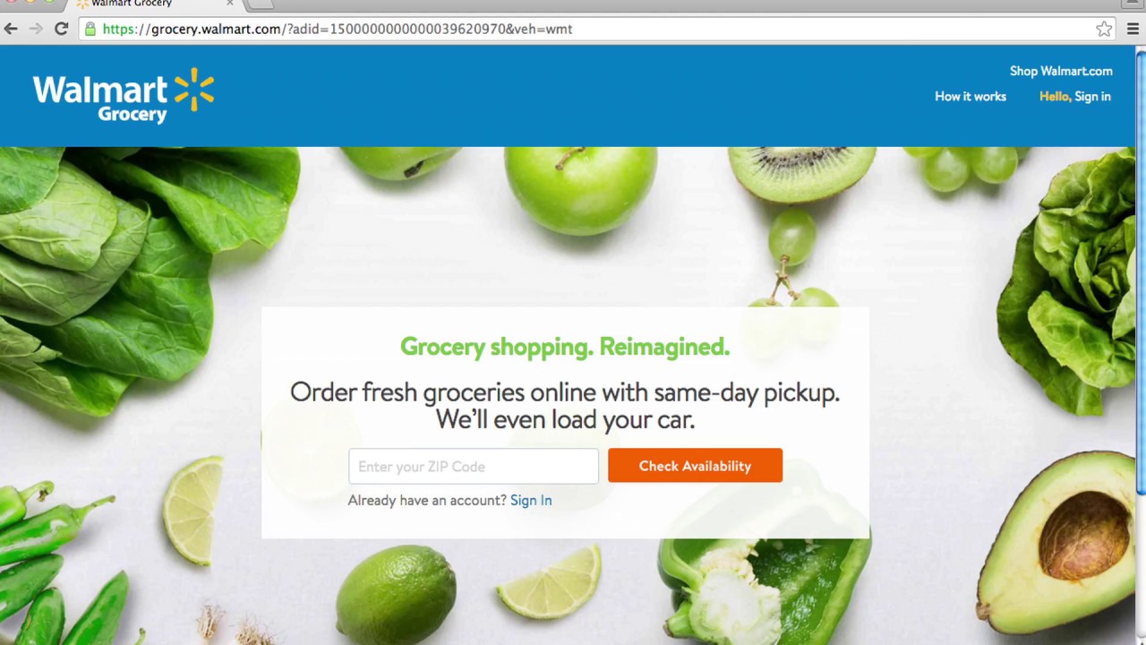 Walmart Free Grocery Pickup Now Available Garden Grove Walmart