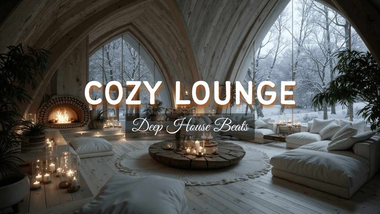 Fireside Deep House Winter Chillout ~ Уютный лаундж и снежная музыкальная нирвана