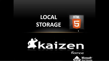 Usando Local Storage - HTML 5