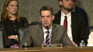 March 19, 2026: Cotton Q&A during Senate Armed Services Committee