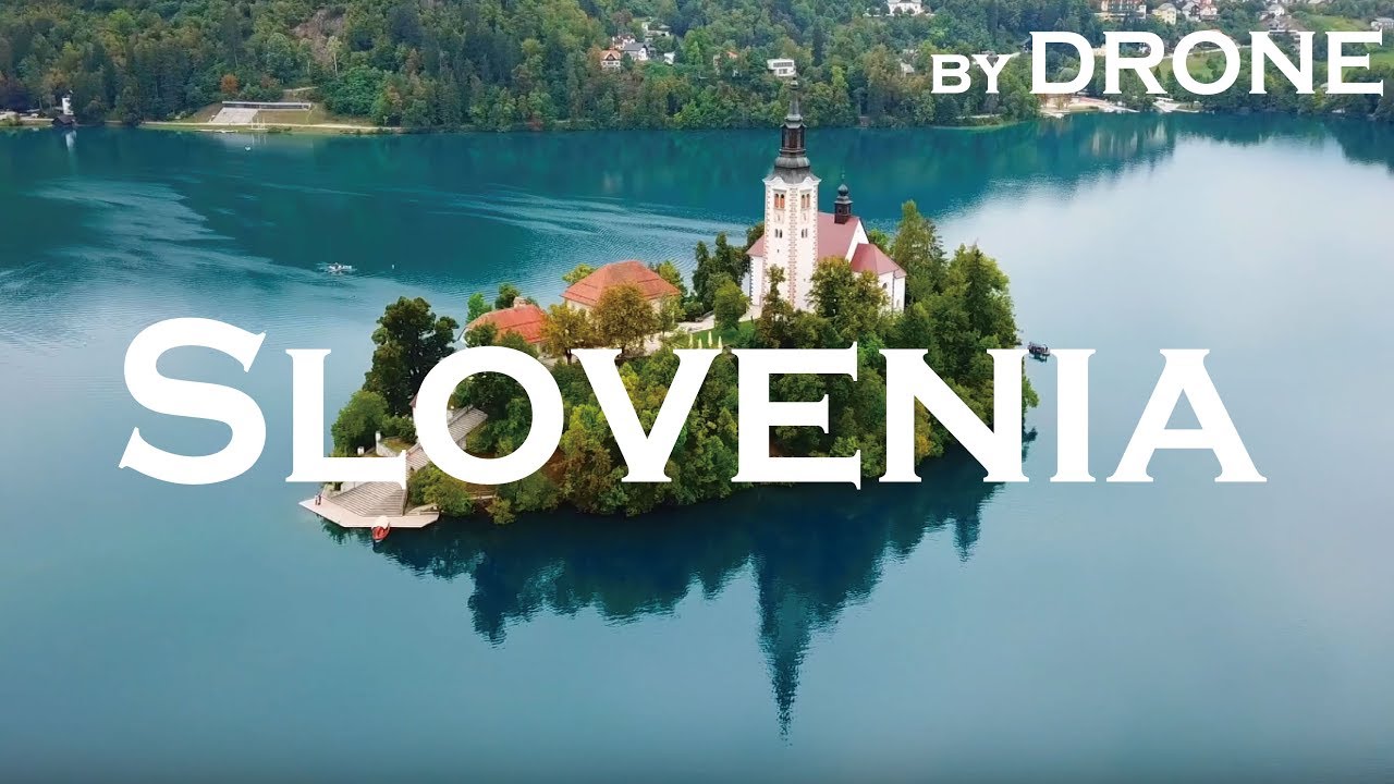 湖上に浮く教会 ブレッド湖 56カ国目 スロベニア ４k ドローン映像 世界一周中 Youtube