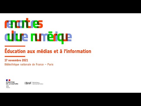 Rencontres culture numérique : Discours d'ouverture