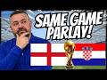 England vs Croatia Props & SGP! | World Cup Picks Today