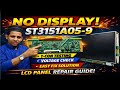 ST3151A05-9 No Display Repair Kaise Kare? | 32 Inch LCD TV Black Screen Full Solution