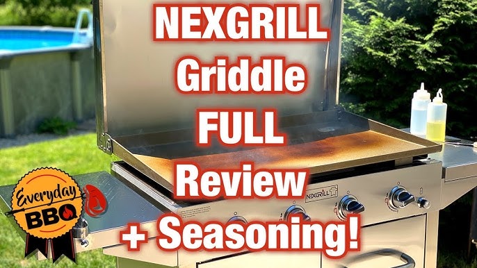 Nexgrill Daytona™ 4-Burner Flat Top Griddle Grill in Stainless Steel