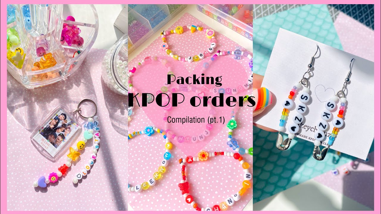 PACKING KPOP ORDERS (tiktok compilation) #skz#bts#kpopbusiness