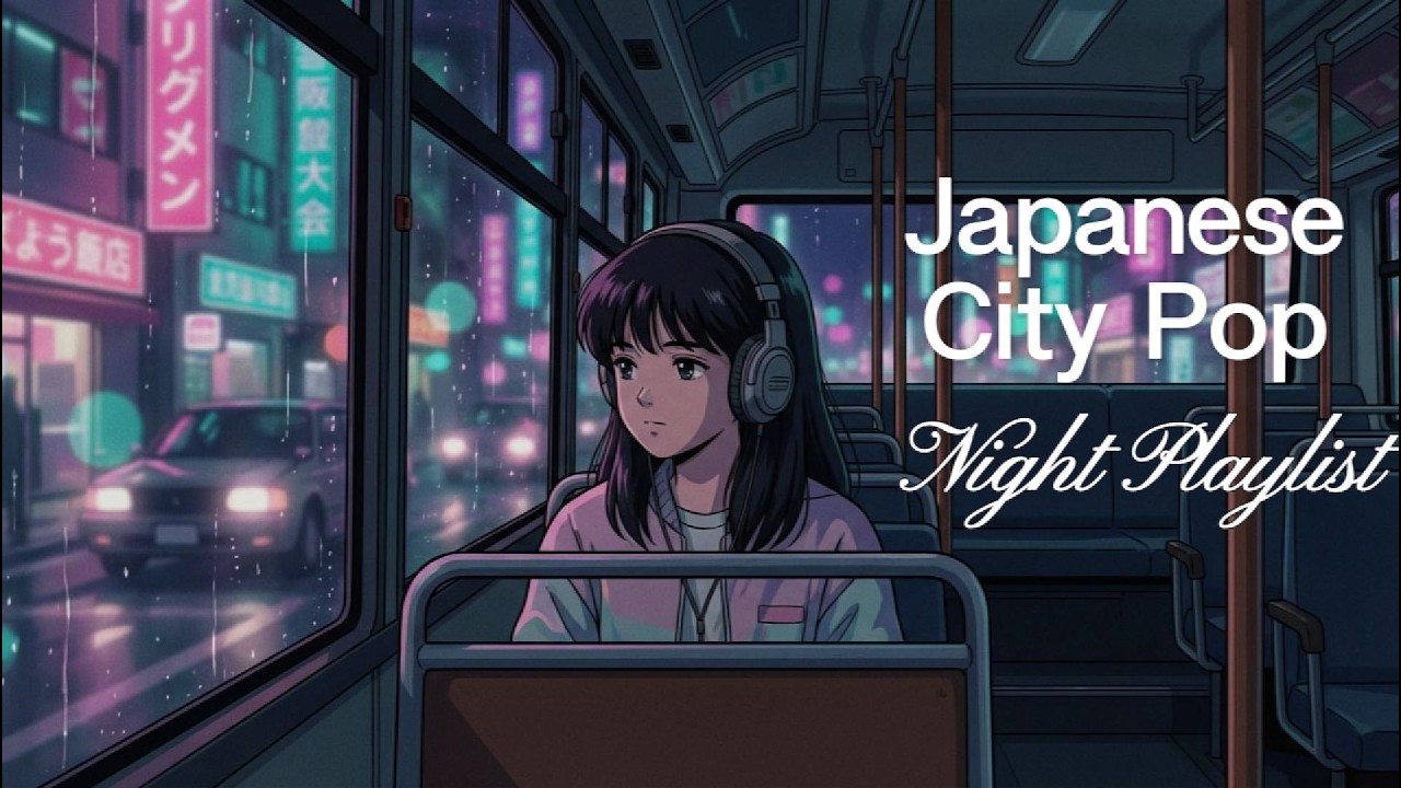 Japanese City Pop Playlist | 1 Hour Night Drive（日本語シティポップ）