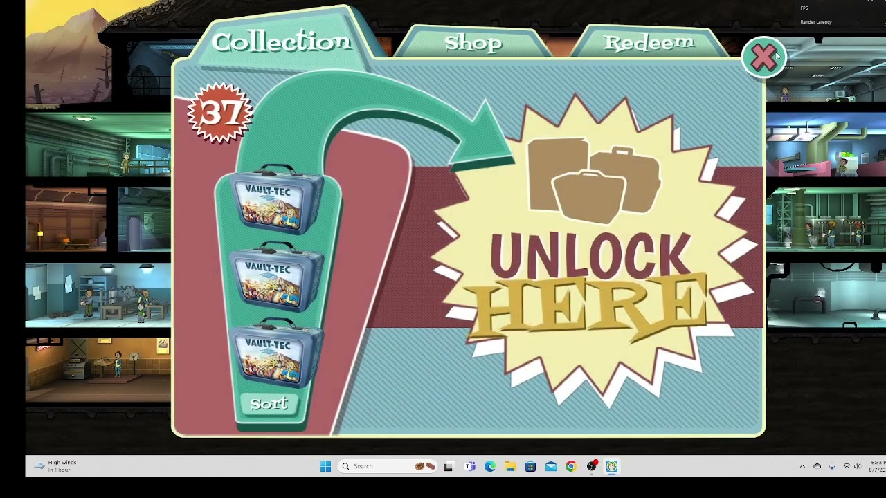 Opening 40 lunch boxes from fallout shelter!