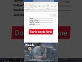 “😱MS Word Form Design Trick – Boss bhi ho jayega impress #MSWord #FormDesign